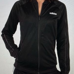 Adidas All Black Track Jacket